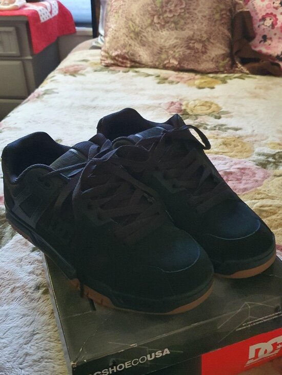DC Shoes Stag Mens Skate Sneakers in Black Gum - 12.5 US main image 11